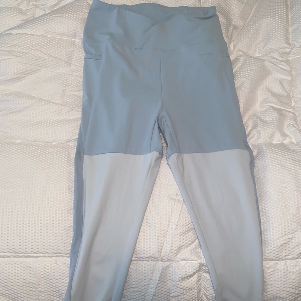 gym shark/Nikki blackketter blue workout pants